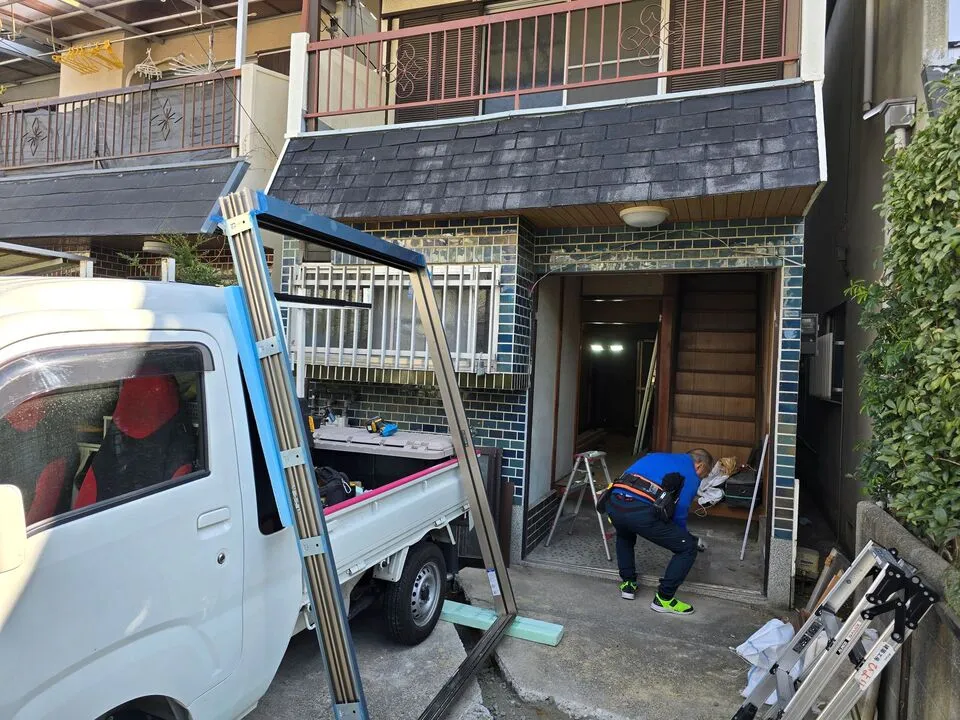 堺市にて収益戸建て住宅のリフォーム・再生工事