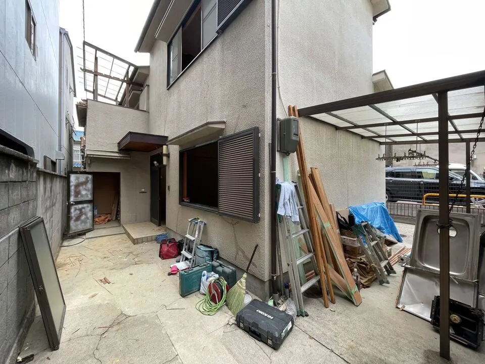 東淀川区にて戸建て住宅のリノベーションリフォーム工事