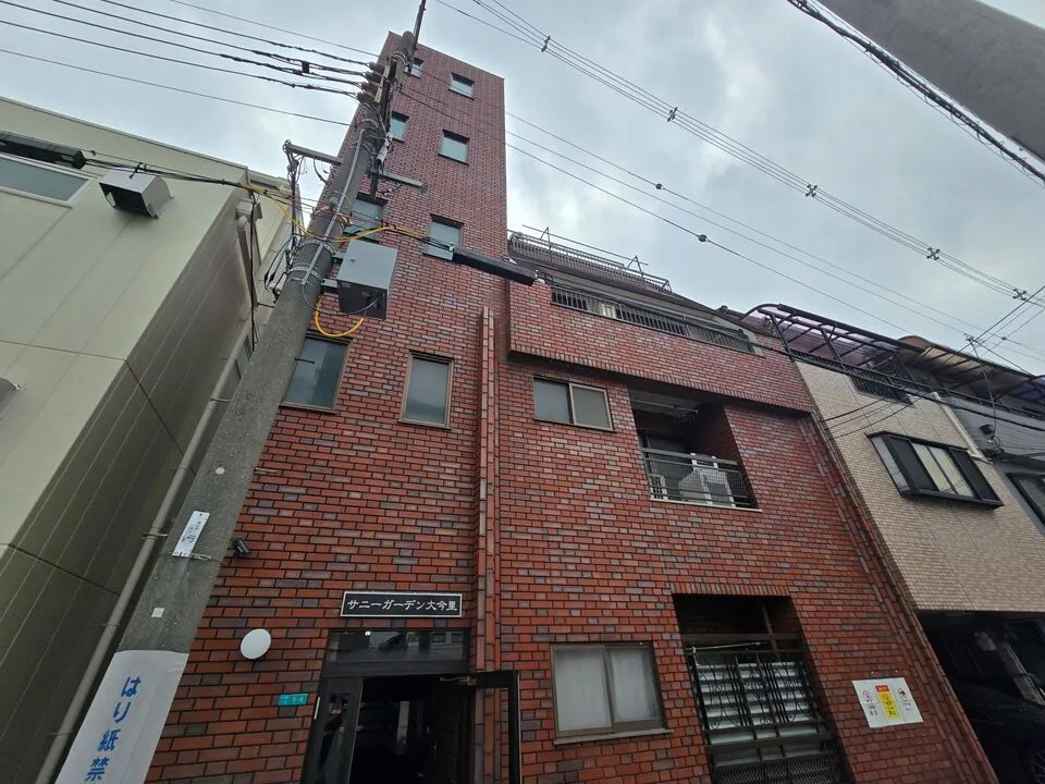 東成区にてマンション一棟　リフォーム・外装工事・塗装・防水工事　収益マンションリフォーム