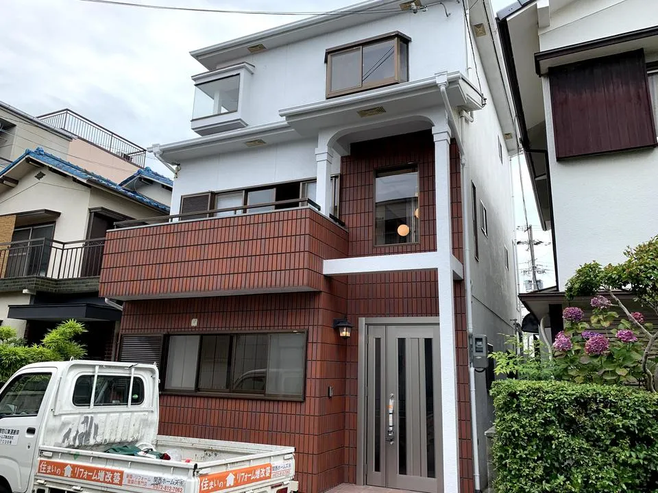 守口市梶町で戸建て住宅リフォームが完了致しました。