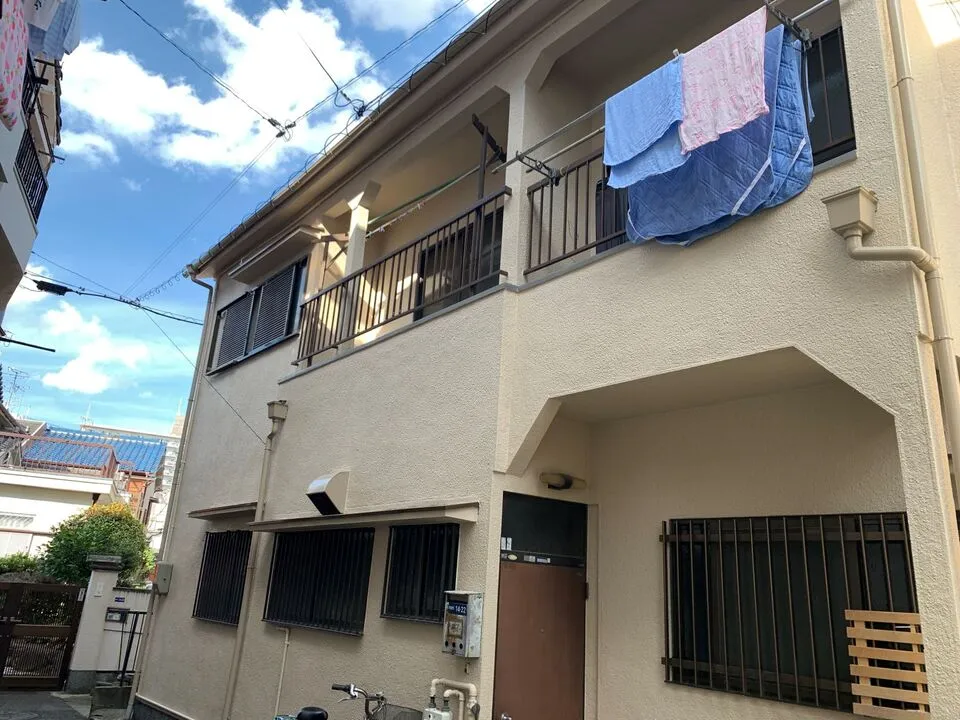 門真市常盤町にて外壁塗装工事,外壁修繕工事,防水工事