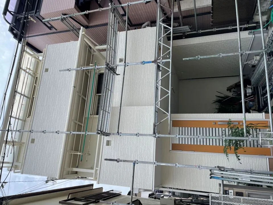 外壁塗装が完成しました。