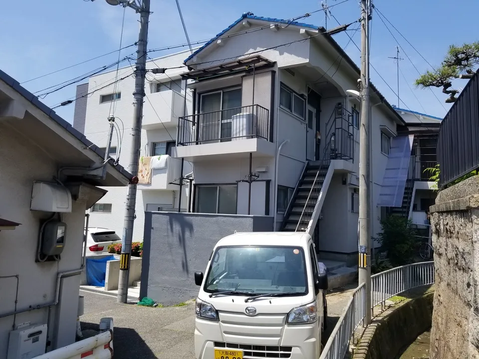 大阪,豊中市での文化住宅一棟の費用最小限リフォーム