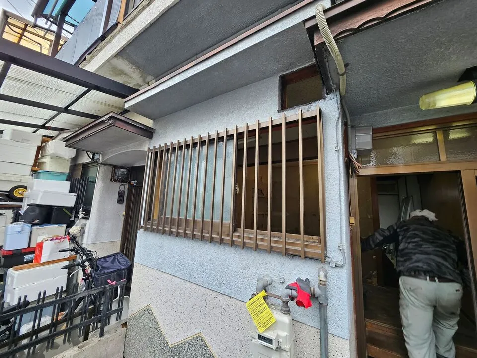 守口市金田町にて連棟住宅の貫通拡張工事・フルリフォーム・リノベーションフルリフォーム