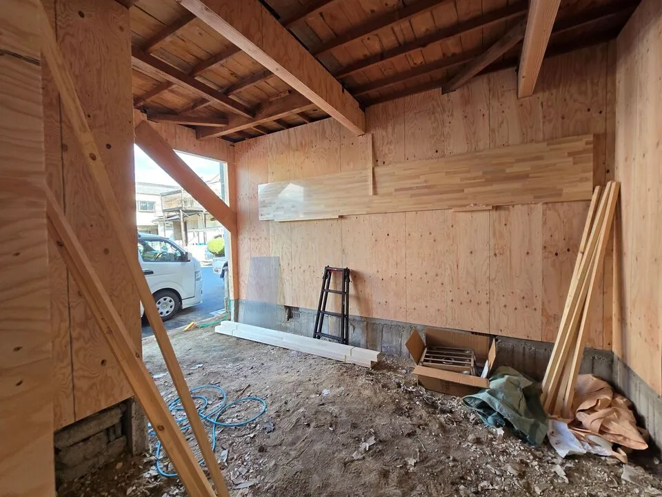 一戸建てガレージハウス・倉庫・趣味の建物に改修リフォーム