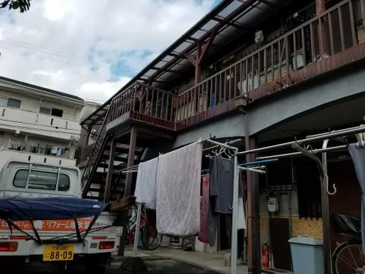 吹田市での文化住宅内装工事　ガス釜の交換　文化住宅リフォームは関西ホームズ株式会社