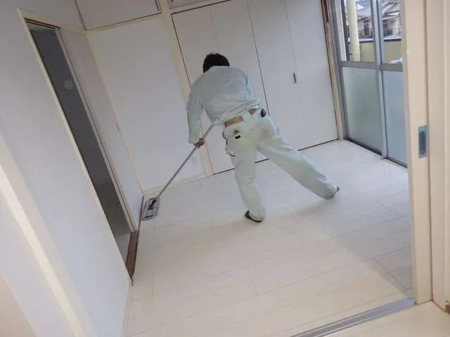 大阪市でのハウスクリーニング,洗い工事【エアクリン】安価で高品質な清掃,ワックスはエアクリン 写真13