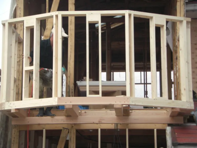 大阪枚方市 デザインベランダ拡大工事,デザイン外壁塗装 写真7