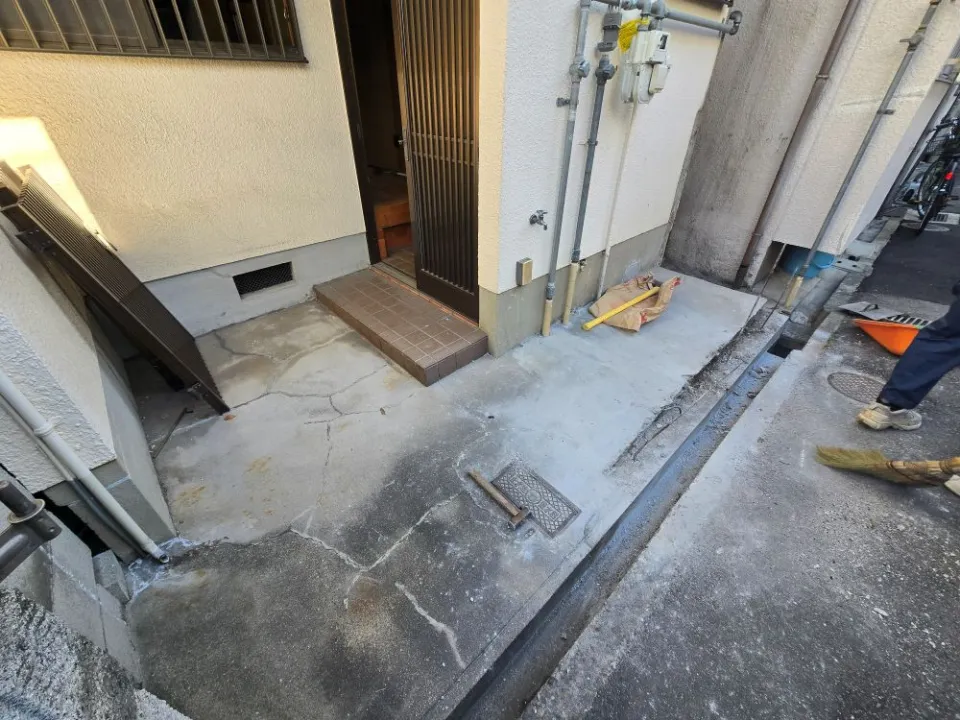 大阪鴻池にて収益物件リフォーム,内装改修工事 写真3