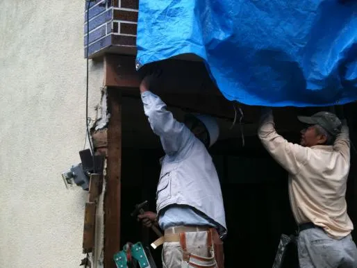 大阪,枚方市で外壁,内装の全改装・駐車場新設工事 写真2