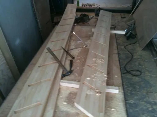 階段リフォーム・階段取り付け製作 写真2