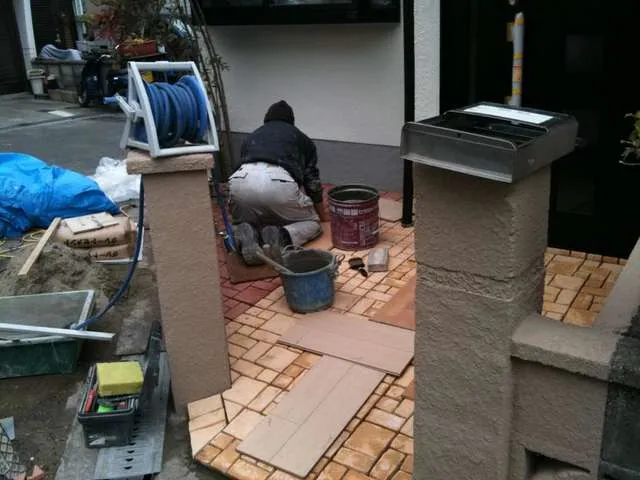 大阪JR沿線での塗装・増築工事 写真9