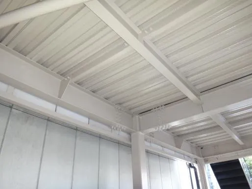 大阪府下での重量鉄骨造塗装工事,大阪で安価で塗装するなら安心保証の当社へ