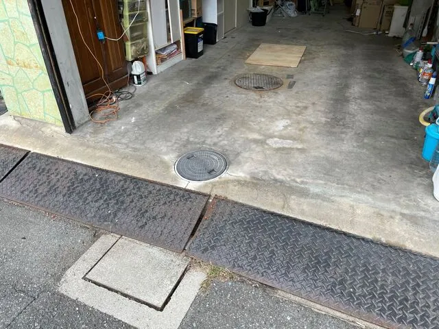 門真市下水工事　浄化槽から下水に直結