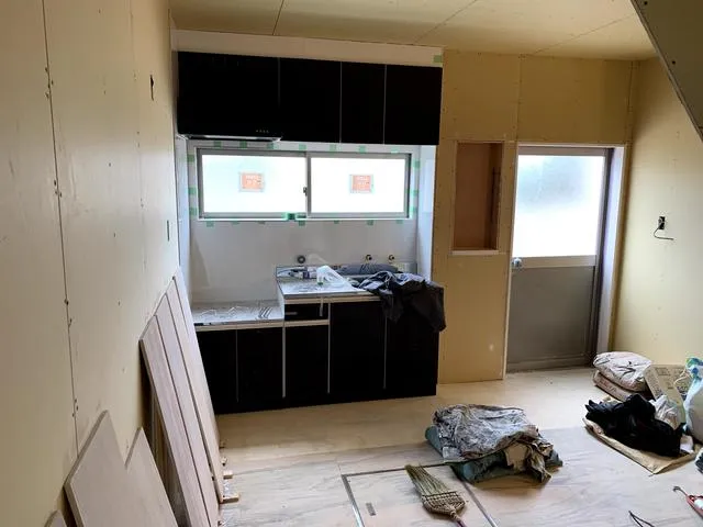 仕上編②　収益物件リノベーションリフォーム　寝屋川市での戸建て収益住宅のリフォーム,外壁改修,耐震補強などの全面リフォーム