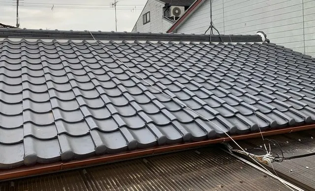 京阪沿線門真・守口・寝屋川・枚方でコロニアルや和瓦の葺き替え工事はお任せ下さい。 写真6