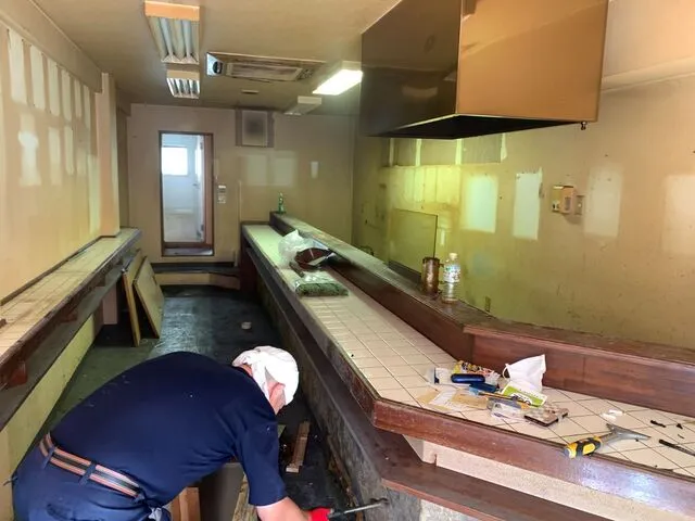 門真市野里町にて店舗,居酒屋の内装改修工事,フルリノベーションリフォーム