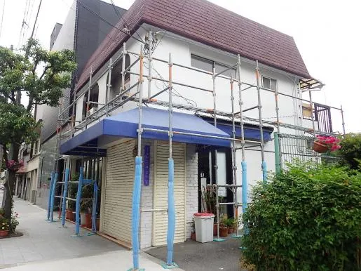 大阪市福島区での外壁塗装リフォーム・上質で安く塗装するなら関西ホームズ株式会社にお任せ 写真1