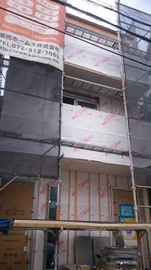 大阪リフォームは関西ホームズ株式会社 枚方市で注文住宅建築中! 大阪で建て替えは関西ホームズ株式会社 写真8