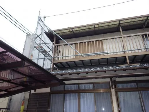 大阪枚方市にて外壁塗装工事、上質な外壁塗装をご提供いたします。大阪最安値外壁塗装 写真2