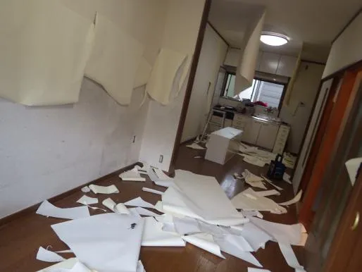 京阪沿線守口市にて収益物件(木造戸建て)の間取り改修,収益率アップリフォーム 写真8