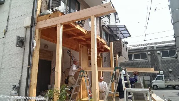 大阪ベランダ増築,修繕工事,安くリフォームするなら!ベランダ拡張リフォーム関西ホームズ(株) 写真8