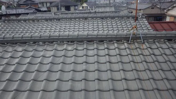 京阪沿線枚方市での屋根修繕,リフォーム,関西ホームズリフォームバリュー価格で屋根漆喰工事 写真8