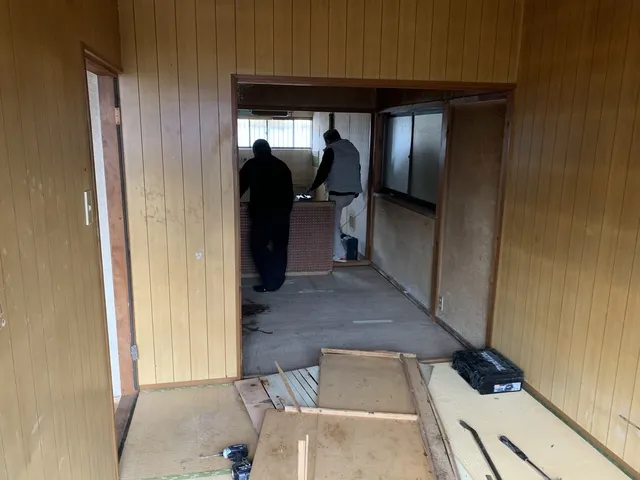 東大阪市中石切にて収益の戸建て住宅をリフォーム,大阪収益物件のリフォームはお任せ。