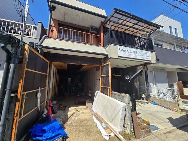 守口市にて戸建て解体工事・建物解体