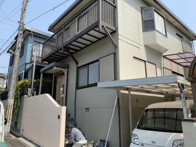 枚方市にて戸建て住宅の内外装リフォーム及び玄関ドア交換・外構工事・タイル張替リフォーム