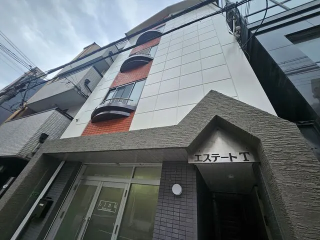 大阪市浪速区大国にてマンション1棟外壁塗装・共用部塗装・屋上防水・屋根シリコン塗装・照明工事・長尺シート補修工事
